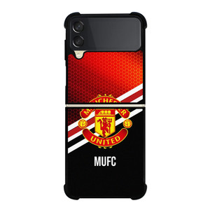 MANCHESTER UNITED MUFC EMBLEM Samsung Galaxy Z Flip 3 Case Cover