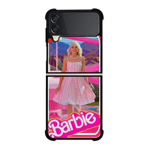 MARGOT ROBBIE BARBIE PACKAGE Samsung Galaxy Z Flip 3 Case Cover MARGOT ROBBIE BARBIE PACKAGE Samsung Galaxy Z Flip 3 Case Cover