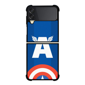 MARVEL CAPTAIN AMERICA SYMBOL Samsung Galaxy Z Flip 3 Case Cover MARVEL CAPTAIN AMERICA SYMBOL Samsung Galaxy Z Flip 3 Case Cover