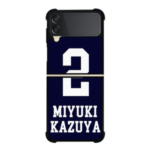 MIYUKI KAZUYA DIAMOND NO ACE BASEBALL Samsung Galaxy Z Flip 3 Case Cover MIYUKI KAZUYA DIAMOND NO ACE BASEBALL Samsung Galaxy Z Flip 3 Case Cover