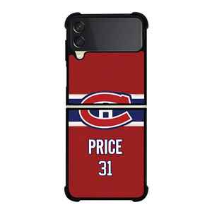MONETREAL CANADIENS CAREY PRICE NHL KIT Samsung Galaxy Z Flip 3 Case Cover
