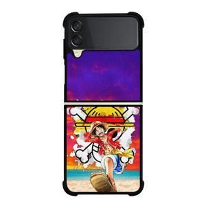 MONKEY D LUFFY ONE PIECE BEACH Samsung Galaxy Z Flip 3 Case Cover