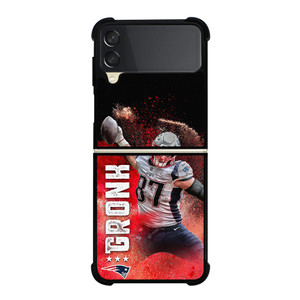 NEW ENGLAND PATRIOT ROB GRONKOWSKI NFL Samsung Galaxy Z Flip 3 Case Cover