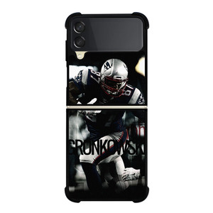 NEW ENGLAND PATRIOTS NFL ROB GRONKOWSKI Samsung Galaxy Z Flip 3 Case Cover