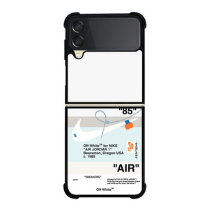 NIKE AIR JORDAN OFF WHITE Samsung Galaxy Z Flip 3 Case Cover