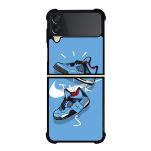 NIKE AIR JORDAN TRAVIS SCOTT CACTUS JACK Samsung Galaxy Z Flip 3 Case Cover
