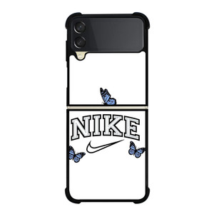 NIKE LOGO CUTE BUTTERFLY Samsung Galaxy Z Flip 3 Case Cover
