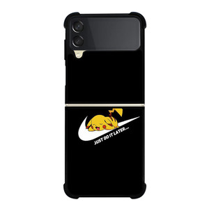 NIKE PIKACHU POKEMON JUST DO IT Samsung Galaxy Z Flip 3 Case Cover