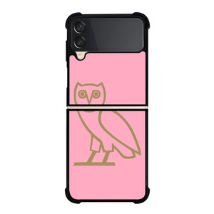 PINK OVOXO DRAKE LOGO Samsung Galaxy Z Flip 3 Case Cover