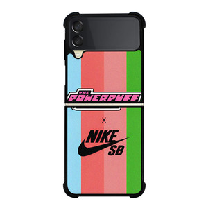 POWERPUFF X NIKE SB Samsung Galaxy Z Flip 3 Case Cover POWERPUFF X NIKE SB Samsung Galaxy Z Flip 3 Case Cover