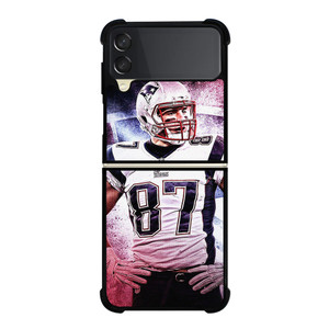ROB GRONKOWSKI NEW ENGLAND PATRIOT NFL Samsung Galaxy Z Flip 3 Case Cover