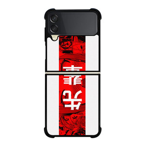 SENPAI JAPAN ANIME STRIPE Samsung Galaxy Z Flip 3 Case Cover