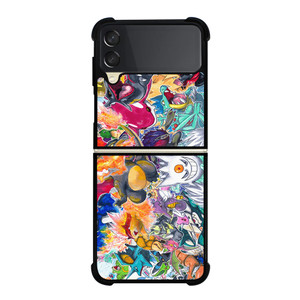 SHINY POKEMON ANIME COLLAGE Samsung Galaxy Z Flip 3 Case Cover