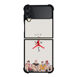 SLAM DUNK CACTUS JACK AIR JORDAN Samsung Galaxy Z Flip 3 Case Cover