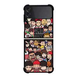 SLAM DUNK CARTOON BASKETBALL Samsung Galaxy Z Flip 3 Case Cover