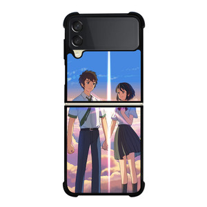 TAKI MITSUHA KIMI NO NAWA YOUR NAME ANIME Samsung Galaxy Z Flip 3 Case Cover