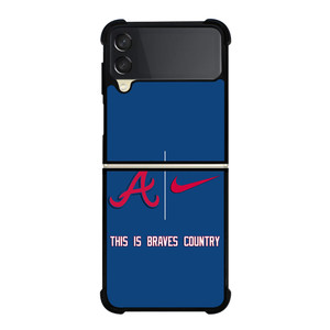 THIS IS ATLANTA BRAVES COUNTRY Samsung Galaxy Z Flip 3 Case Cover