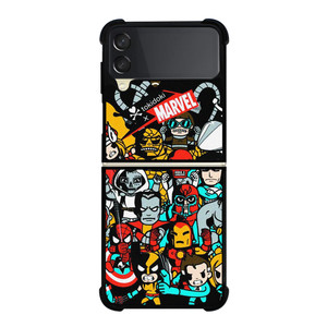 TOKIDOKI MARVEL CARTOON Samsung Galaxy Z Flip 3 Case Cover
