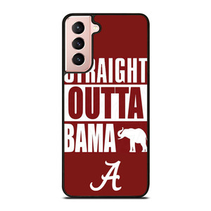 STRAIGHT OUTTA BAMA ALABAMA CRIMSON TIDE  Samsung Galaxy S21 Case Cover