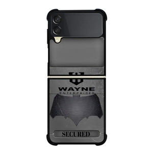WAYNE ENTERPRISES METAL LOGO Samsung Galaxy Z Flip 3 Case Cover
