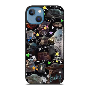 BABY YODA STAR WARS COLLAGE 2 iPhone 13 Case Cover