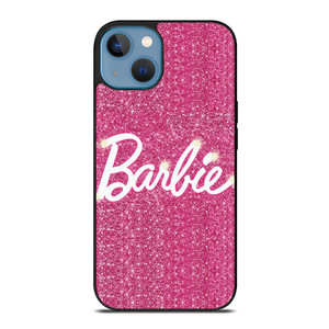 BARBIE PINK SPARKLING iPhone 13 Case Cover BARBIE PINK SPARKLING iPhone 13 Case Cover