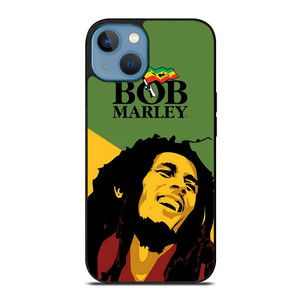 BOB MARLEY FLAT ILUSTRATION iPhone 13 Case Cover