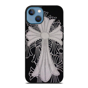 CHROME HEARTS GREY RIBBON iPhone 13 Case Cover CHROME HEARTS GREY RIBBON iPhone 13 Case Cover