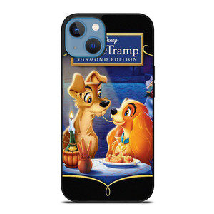 DISNEY LADY AND THE TRAMP CARTOON iPhone 13 Case Cover