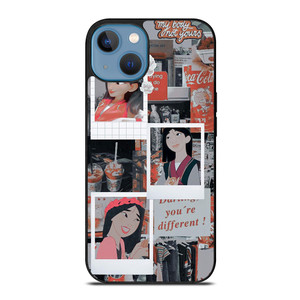 DISNEY PRINCESS MULAN AESTHETIC COLLAGE iPhone 13 Case Cover DISNEY PRINCESS MULAN AESTHETIC COLLAGE iPhone 13 Case Cover