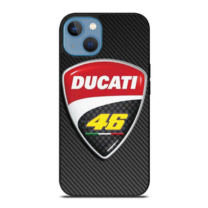 DUCATI VR46 VALENTINO ROSSI CARBON EMBLEM iPhone 13 Case Cover DUCATI VR46 VALENTINO ROSSI CARBON EMBLEM iPhone 13 Case Cover