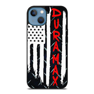 DURAMAX DIESEL USA METAL SYMBOM iPhone 13 Case Cover DURAMAX DIESEL USA METAL SYMBOM iPhone 13 Case Cover