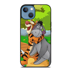EEYORE AND TIGER WINNIE THE POOH CARTOON iPhone 13 Case Cover