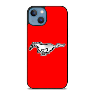 FORD MUSTANG RED EMBLEM iPhone 13 Case Cover