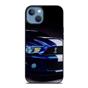 FORD MUSTANG SHELBY BLUE GRILL iPhone 13 Case Cover FORD MUSTANG SHELBY BLUE GRILL iPhone 13 Case Cover