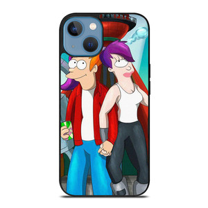 FUTURAMA PHILIP AND LEELA CARTOON iPhone 13 Case Cover