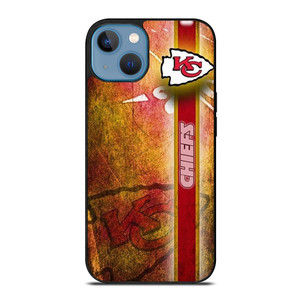 KANSAS CITY CHIEFS NFL GRUNGE LOGO iPhone 13 Case Cover