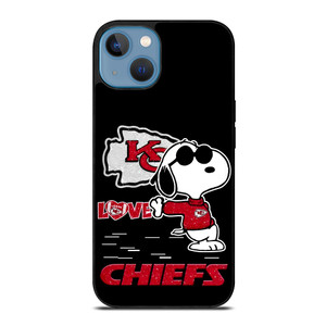 KANSAS CITY CHIEFS NFL SNOOPY iPhone 13 Case Cover KANSAS CITY CHIEFS NFL SNOOPY iPhone 13 Case Cover