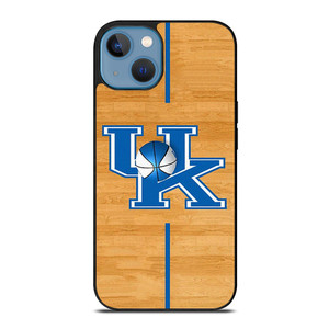 KENTUCKY WILDCATS BASKETBALL WOOD SYMBOL iPhone 13 Case Cover