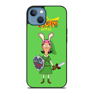 LOUISE BELCHER BOB'S BURGERS THE LEGEND OF ZELDA iPhone 13 Case Cover LOUISE BELCHER BOB'S BURGERS THE LEGEND OF ZELDA iPhone 13 Case Cover