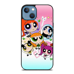 NEW JEANS KPOP X POWERPUFF GIRLS CARTOON iPhone 13 Case Cover