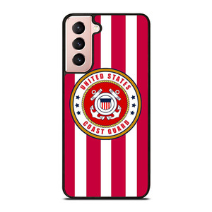 UNITED STATES COAST GUARD BADGE Samsung Galaxy S21 Case Cover UNITED STATES COAST GUARD BADGE Samsung Galaxy S21 Case Cover