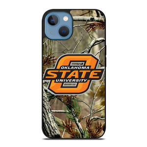 OKLAHOMA STATE UNIVERSITY CAMO LOGO iPhone 13 Case Cover