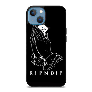 RIPNDIP CAT DRAKE LOGO iPhone 13 Case Cover RIPNDIP CAT DRAKE LOGO iPhone 13 Case Cover