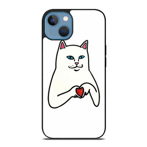 RIPNDIP CAT LOVE SIGN iPhone 13 Case Cover RIPNDIP CAT LOVE SIGN iPhone 13 Case Cover