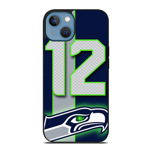 SEATTLE SEAHAWKS NFL 12 MAN LOGO iPhone 13 Case Cover SEATTLE SEAHAWKS NFL 12 MAN LOGO iPhone 13 Case Cover