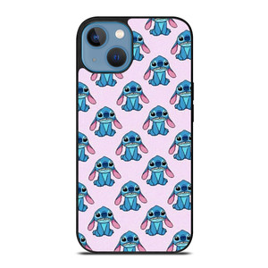 STITCH CARTOON PINK PATTERN iPhone 13 Case Cover