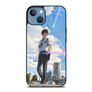 TAKI TACHIBANA KIMI NO NAWA YOUR NAME iPhone 13 Case Cover TAKI TACHIBANA KIMI NO NAWA YOUR NAME iPhone 13 Case Cover