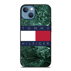 TOMMY HILFIGER GREEN MARBLE iPhone 13 Case Cover TOMMY HILFIGER GREEN MARBLE iPhone 13 Case Cover
