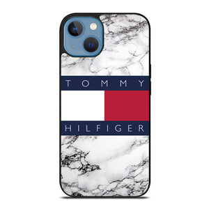 TOMMY HILFIGER WHITE MARBLE iPhone 13 Case Cover